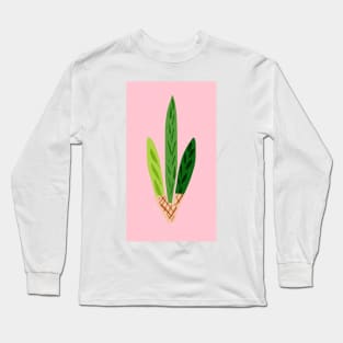 Lulav Pink Print Long Sleeve T-Shirt